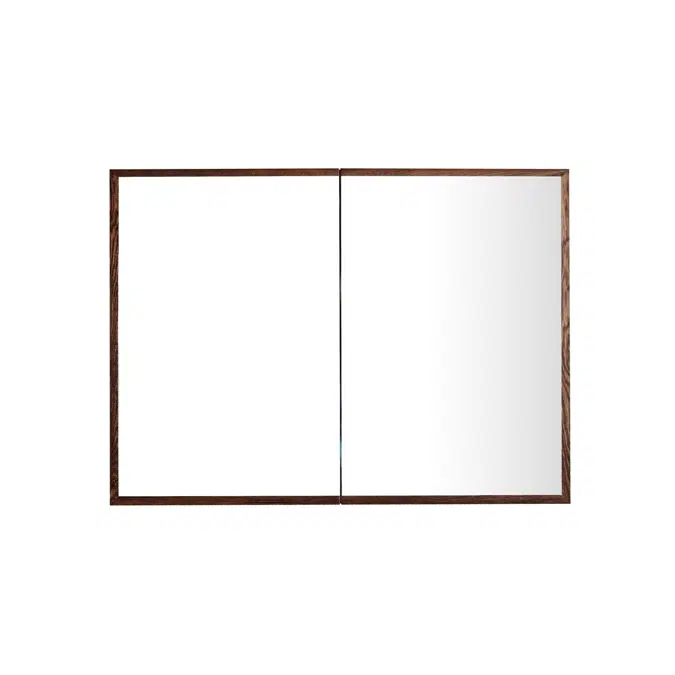 ISSY Z8 1000mm x 150mm x 930mm Recessed Double Shaving Cabinet