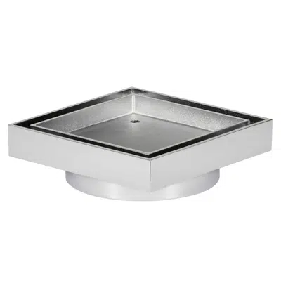 Image for Mizu Drift Tile Insert Waste 100mm Chrome
