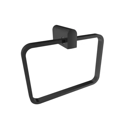Image for Mizu Soothe Towel Ring Matte Black
