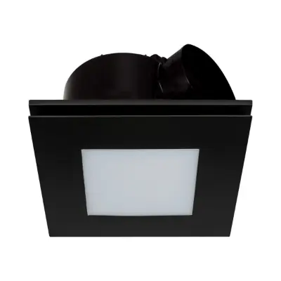Image pour Kado Lux HiFlow 250 LED Exhaust Fan Square Matte Black