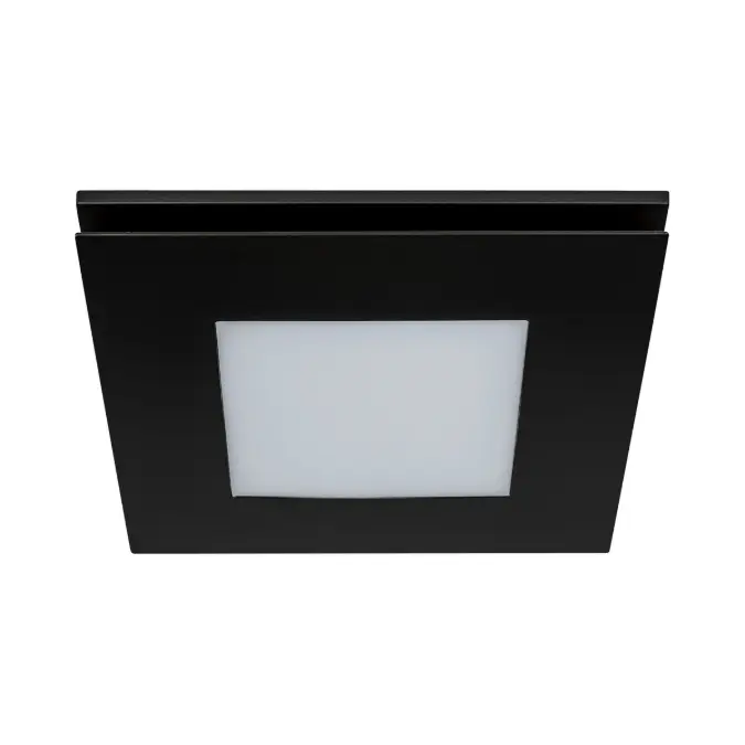Kado Lux HiFlow 250 LED Exhaust Fan Square Matte Black