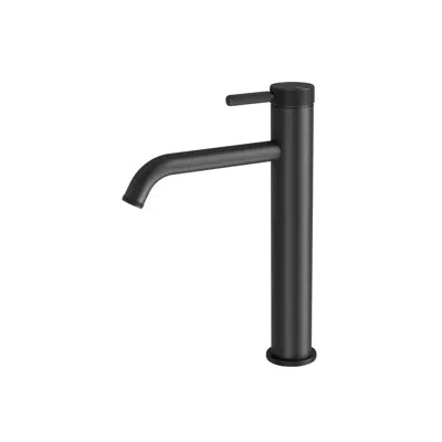 imagem para Milli Etch Extended Height Basin Mixer Tap Matte Black (6 Star) Lead Free