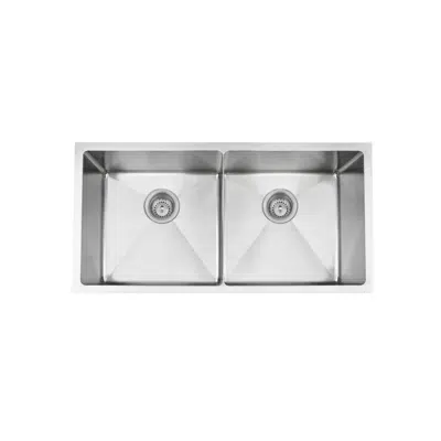 Memo Zenna Double Bowl Sink Stainless Steel图像