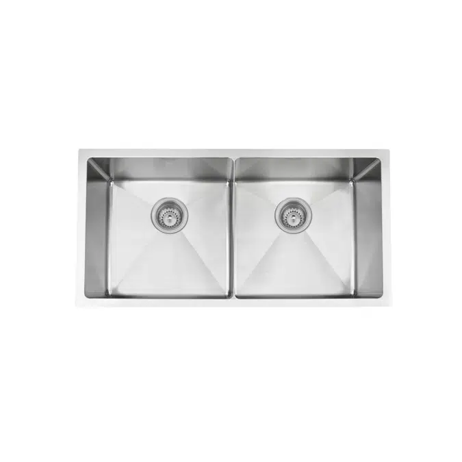 Memo Zenna Double Bowl Sink Stainless Steel