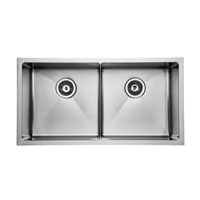 รูปภาพสำหรับ Memo Zenna Double Bowl Sink Stainless Steel