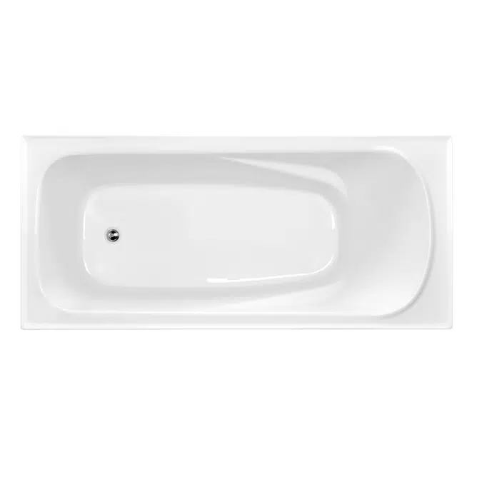 Posh Solus MK2 Bath 1675 x 755mm White