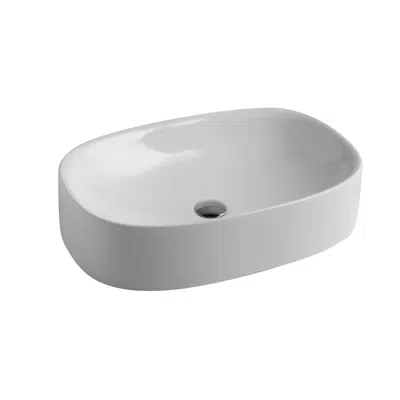 изображение для AXA Wild Counter Basin 600mm No Taphole White