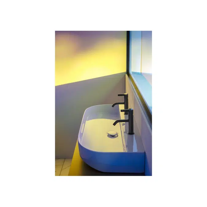 LAUFEN Sonar Wall Basin with Overflow & Fixing Bolts 2 Taphole 1000 x 420mm White