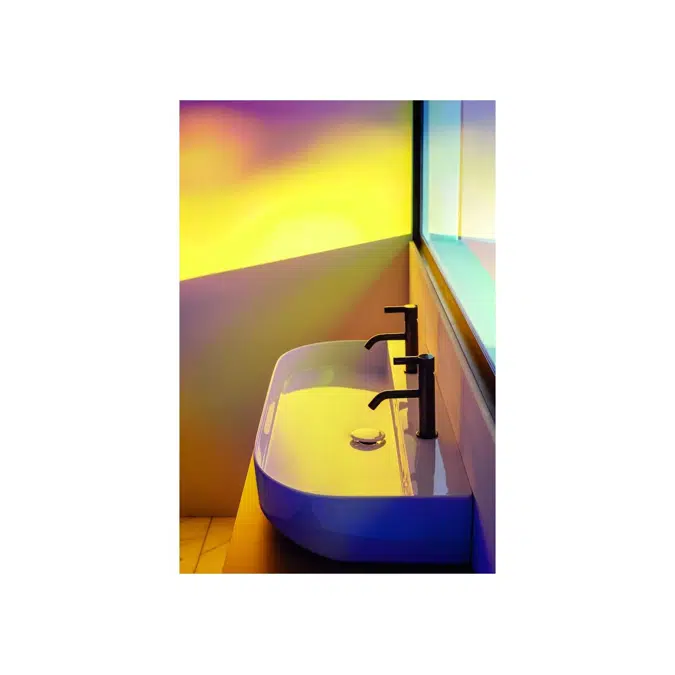 LAUFEN Sonar Wall Basin with Overflow & Fixing Bolts 2 Taphole 1000 x 420mm White