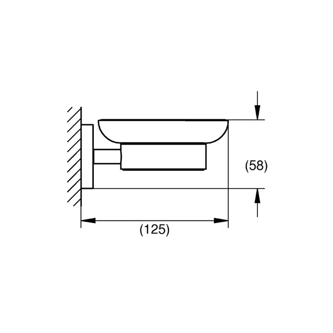 GROHE Essentials Accessories Soap Dish