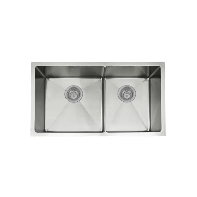 Memo Zenna 1 3/4 Bowl Sink Stainless Steel