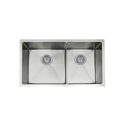 Image for Memo Zenna 1 3/4 Bowl Sink Stainless Steel
