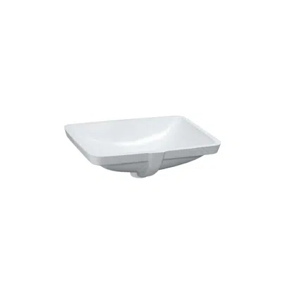 Image for LAUFEN Pro S Undercounter Basin with Overflow 525x400 White