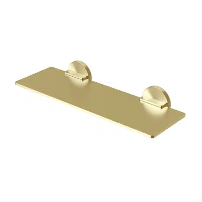 Image for Milli Marq Edit Metal Shower Shelf Brushed Gold