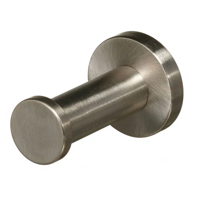 BIM objects - Free download! Mizu Drift Robe Hook Brushed Nickel ...