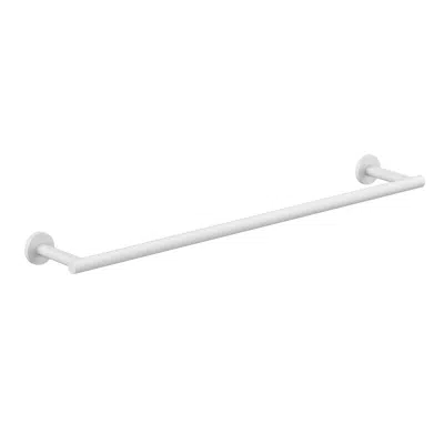 Image for Roca Ona Single Towel Rail 800mm Matte White
