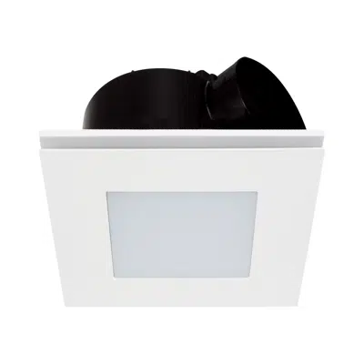 billede til Kado Lux HiFlow 250 LED Exhaust Fan Square Matte White