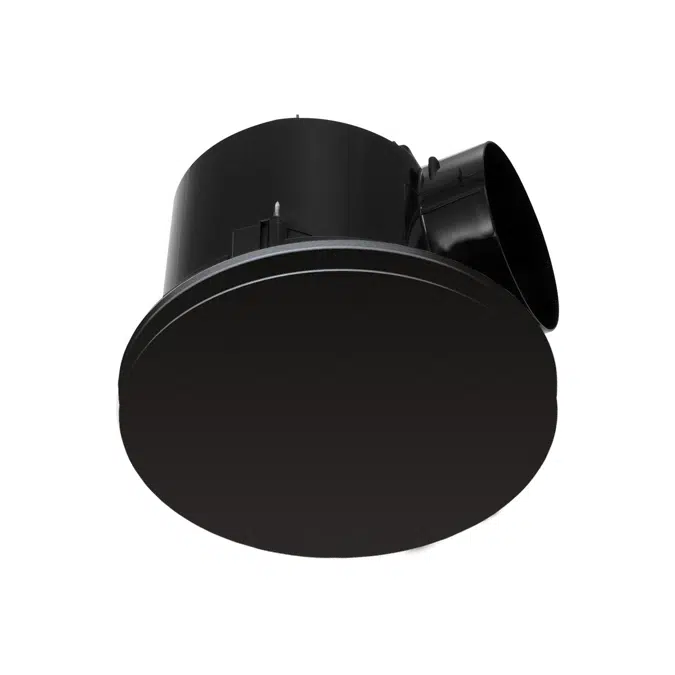 Kado Lux HiFlow 250 Exhaust Fan Round Matte Black