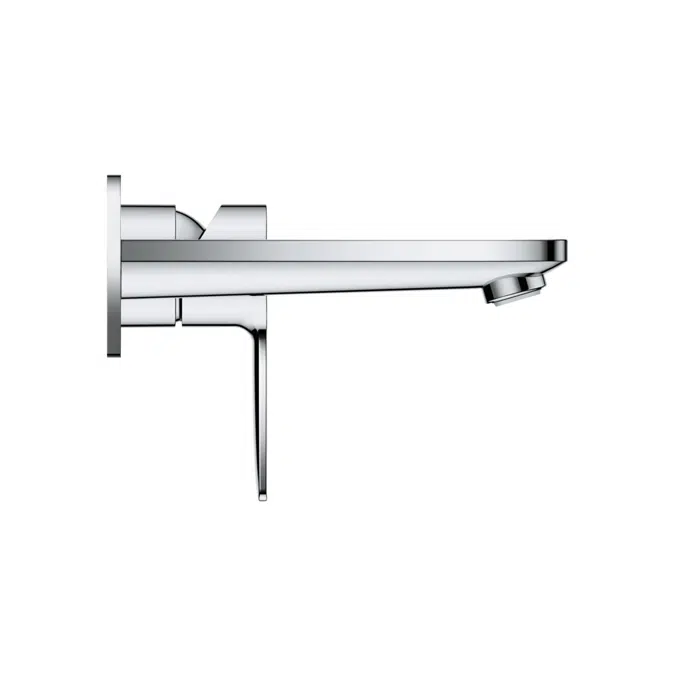 BIM objects - Free download! GROHE Lineare New Wall Bath Mix Set 207mm ...