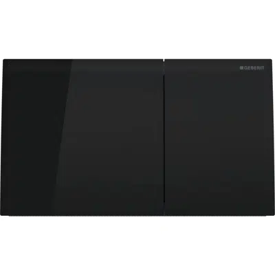 Image pour Geberit Sigma70 Dual Flush Button Black Glass