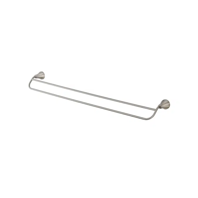 BIM objects - Free download! Kado Era Double Towel Rail 900mm Brushed ...