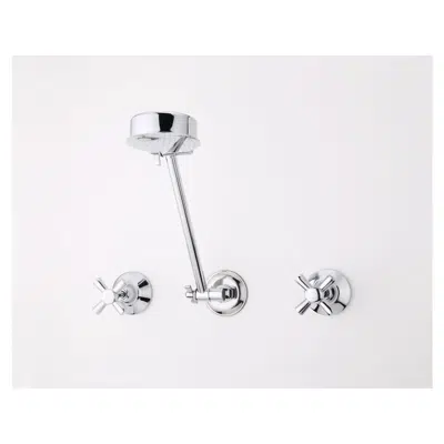 Image for Base Shower Set Anti-Vandal Chrome (3 Star)