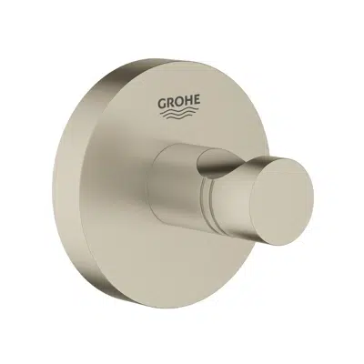 imagem para GROHE Essentials Accessories Robe Hook Brushed Nickel