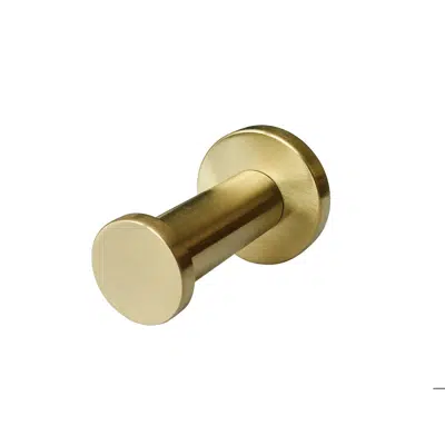 Mizu Drift Robe Hook Brushed Brass图像