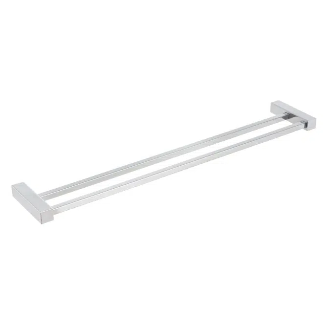 BIM objects - Free download! Mizu Bloc MK2 Double Towel Rail 660mm ...