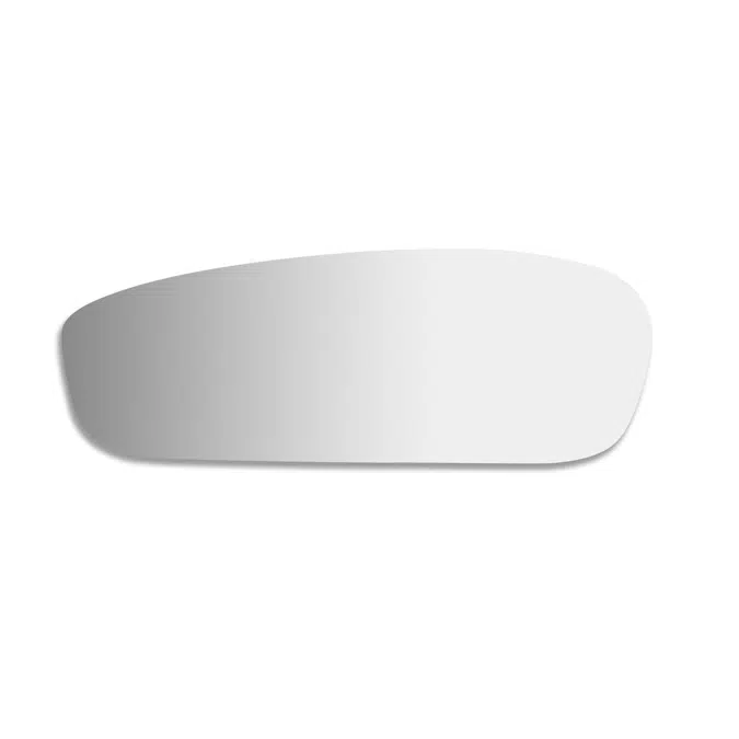 ISSY Glide 420mm x 1155mm Large Horizontal Mirror Right