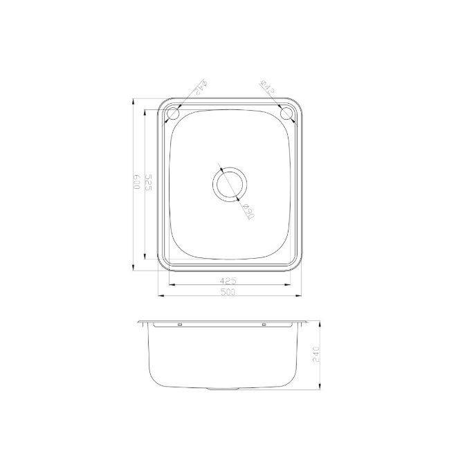 BIM objects - Free download! Base Compact Inset Laundry Trough 1 ...