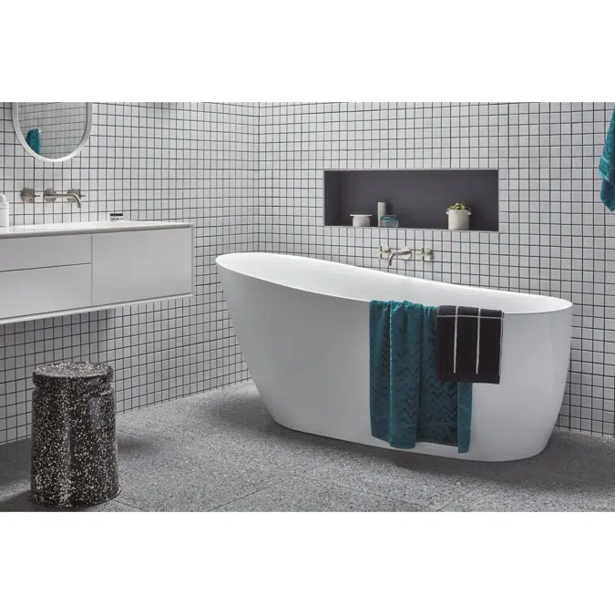 Kado Neue Freestanding Bath 1730 x 780 x 730mm White