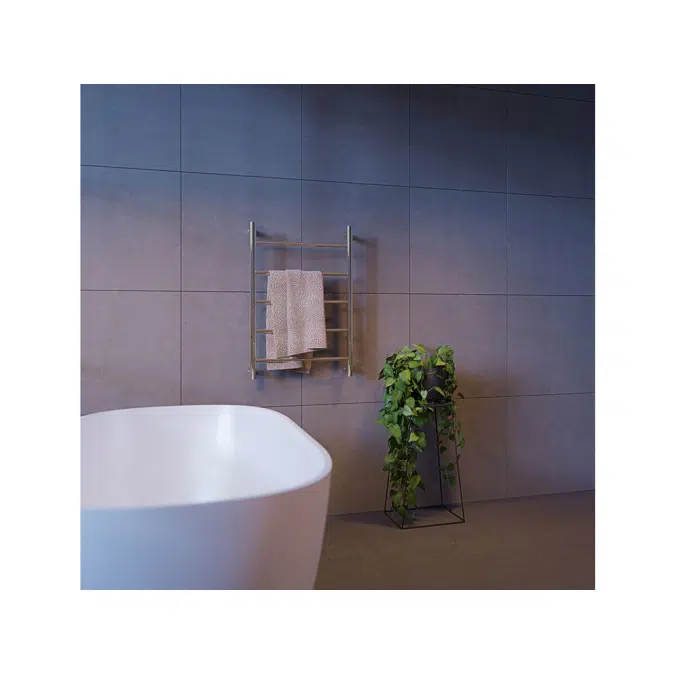 Kado Lussi Cast Solid Surface Freestanding Bath with Plug & Waste 1700mm