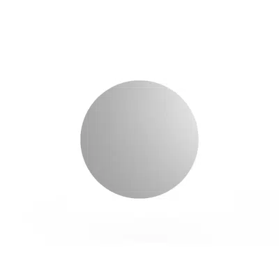 kuva kohteelle Posh Domaine 600mm x 600mm Round Polished Edge Mirror