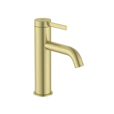 画像 Roca Ona Basin Mixer Tap Brushed Brass (6 Star) Lead Free