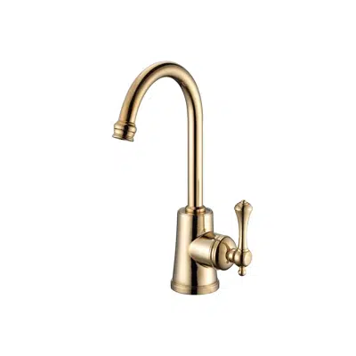 obraz dla Kado Era Sink Mixer Small Brass Gold (5 Star)