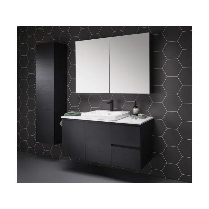 Posh Domaine 600mm x 800mm Shaving Cabinet Standard 2 Door