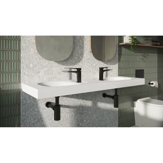 Hideaway+ Metal Button Matte Black