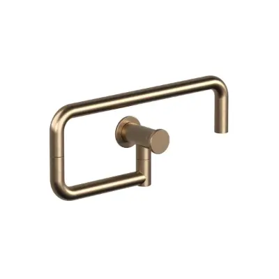 imagen para Faucet Strommen Vara Disc Wall Pot Filler Tap Discovery Bronze Lead Free