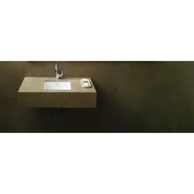 Kado Lux Under Counter Basin No Taphole 425mm with Overflow White