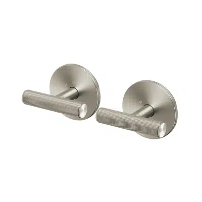 Image for Milli Etch Progressive Dual Mixer Tap System with Round Backplate Brushed Nickel Lead Free