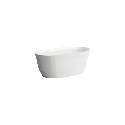 Image for LAUFEN Pro Freestanding Bath with Overflow 1500x700 White