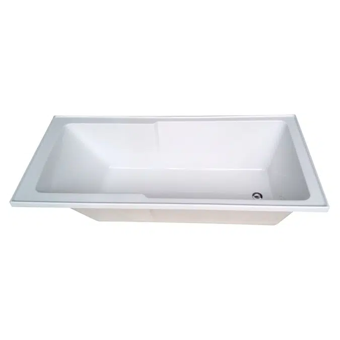 Posh Domaine Shower Bath 1700 x 780 x 400mm White