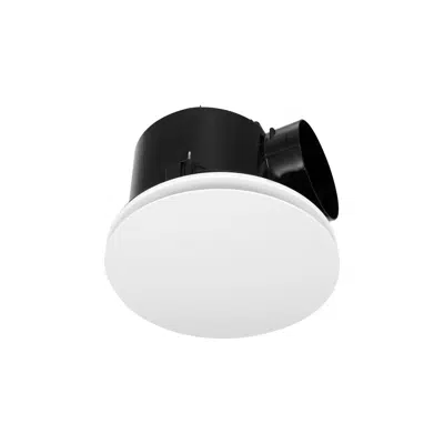 imagem para Kado Lux HiFlow 200 Exhaust Fan Round Matte White