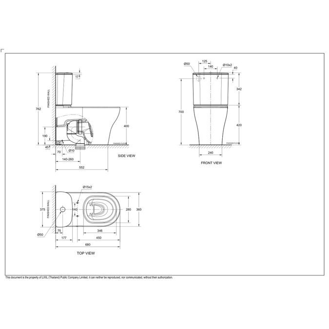 BIM objects - Free download! American Standard Cygnet Round Hygiene ...