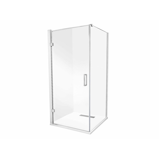 BIM objects Free download! Posh Domaine MK2 1000x1000 Semi Frameless