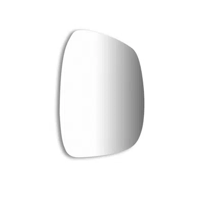 Image for ISSY Glide 650mm x 450mm Small Vertical Mirror Right