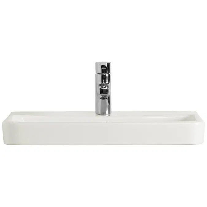 American Standard Heron Semi Inset Basin 1 Taphole White