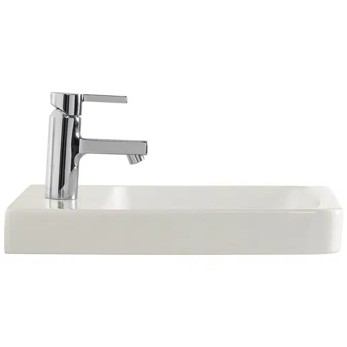 American Standard Heron Semi Inset Basin 1 Taphole White