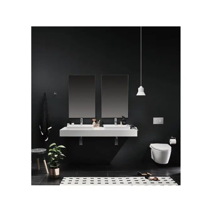 American Standard Heron Semi Inset Basin 1 Taphole White